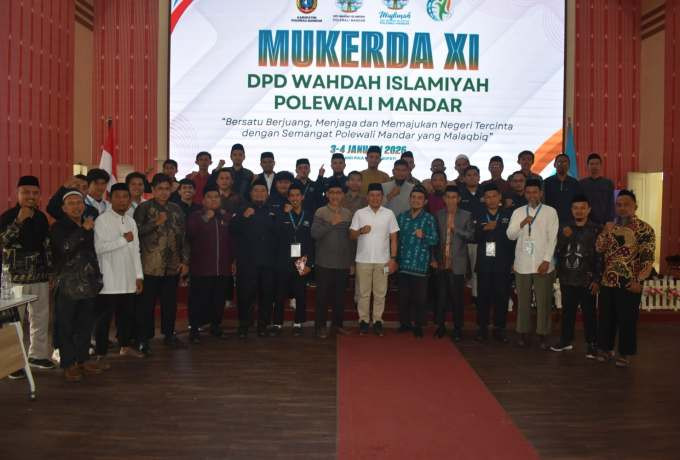 Mukerda XI Wahdah Islamiyah Polewali Mandar Teguhkan Persatuan dan Pengabdian untuk Negeri