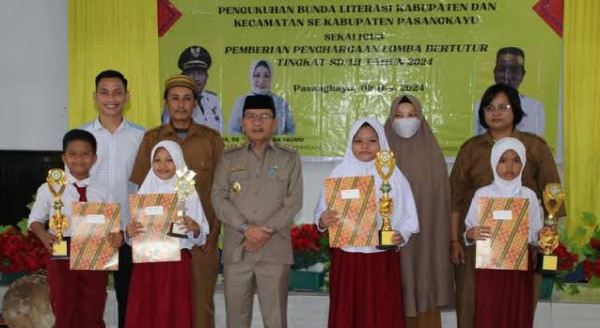 Raih Juara 1 Lomba Bertutur, Siswi SDIT Waladun Sholeh Wakili Sulawesi Barat Ketingkat Nasional